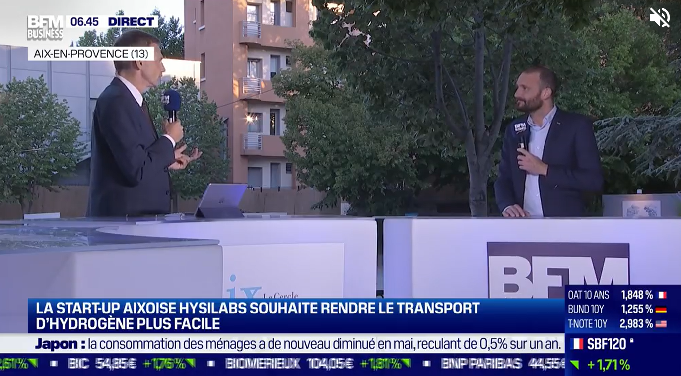 Pierre-Emmanuel Casanova (Hysilabs) : Hysilabs souhaite rendre le transport d’hydrogène plus facile